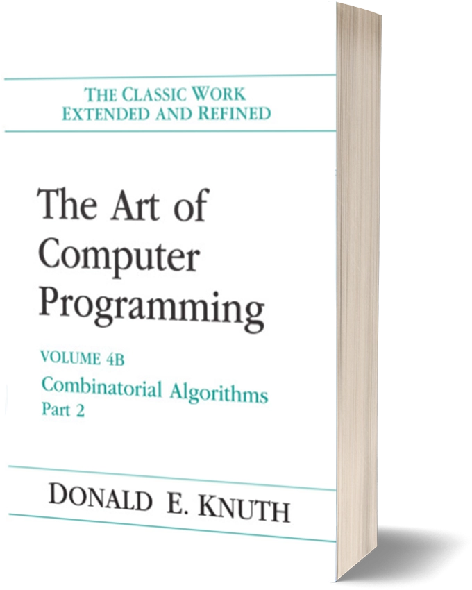 The Art of Computer Programming: Volume 4B: Combinatorial
                Algorithms. Part 2