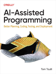 جلد کتاب برنامهنویسی با کمک هوش مصنوعی (AI-Assisted Programming)