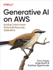 جلد کتاب هوش مصنوعی مولد در AWS (Generative AI on AWS)