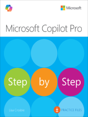 جلد کتاب آموزش گامبهگام Microsoft Copilot Pro اثر Lisa Crosbie