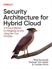 جلد کتاب معماری امنیت در فضای ابری ترکیبی - طراحی امنیت با اصول Zero Trust برای محیطهای Hybrid Multicloud
