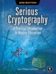 تصویر جلد کتاب Serious Cryptography؛ مقدمهای عملی بر رمزنگاری مدرن از Jean-Philippe Aumasson - ویرایش دوم