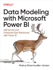 جلد کتاب مدلسازی دادهها با Microsoft Power BI: انبارهای داده خودکار و سازمانی با Power BI
