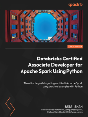 جلد کتاب راهنمای جامع برای دریافت گواهی Databricks Certified Associate Developer برای Apache Spark با استفاده از Python