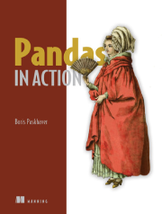 جلد کتاب Pandas در عمل: Pandas in Action