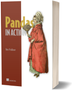 جلد کتاب Pandas در عمل: Pandas in Action