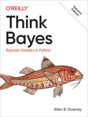 جلد کتاب Think Bayes, 2nd Edition - آمار بیزی با پایتون