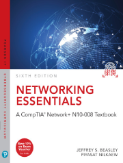 تصویر جلد کتاب Networking Essentials؛ راهنمای جامع آزمون CompTIA Network+ N10-008 برای یادگیری شبکه از پایه تا پیشرفته