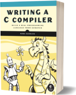 جلد کتاب نوشتن یک کامپایلر C: Writing a C Compiler