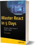جلد کتاب تسلط بر React در ۵ روز: یادگیری ساخت برنامه‌های استثنایی با React