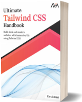 کتاب راهنمای نهایی Tailwind CSS: ساخت وب‌سایت‌های زیبا
                    و مدرن با رابط‌های کاربری جذاب