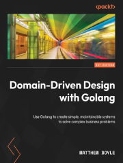 جلد کتاب Domain-Driven Design with Golang - یادگیری گامبهگام DDD با مثالهای عملی در Go